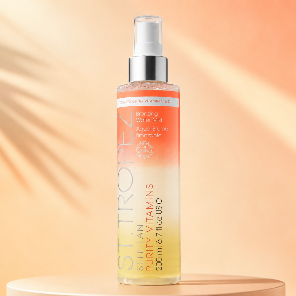 St Tropez Self Tan Set Berry Sorbet Mousse + Purity Vitamins Mist 6.7 oz - Picture 4 of 4